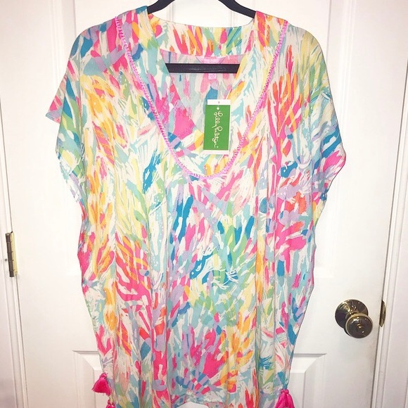 NWT Lilly Pulitzer El Bravo Cover Up Tunic - Picture 3 of 3